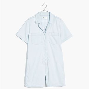 Madewell Denim Relaxed Coverall Romper